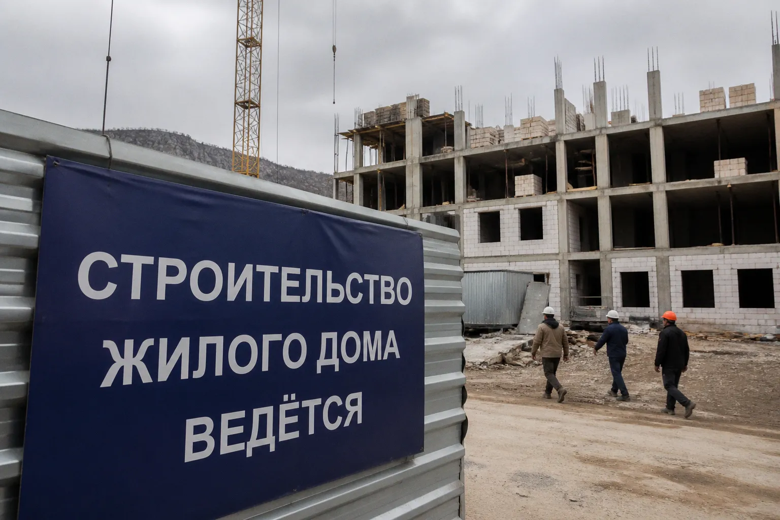 Правительство планирует льготную ипотеку на завершение строительства домов в Крыму